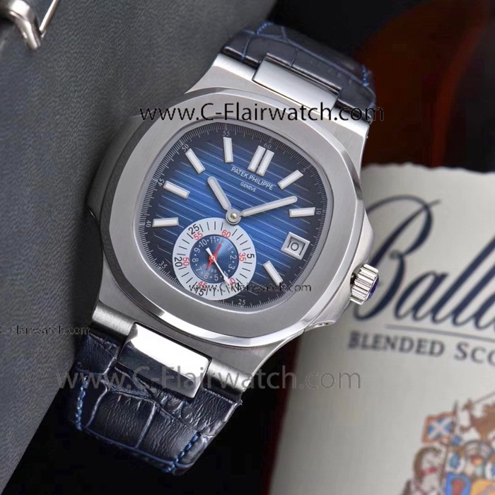 New Style Patek Philippe Nautilus SS Blue Dial 43MM Watches